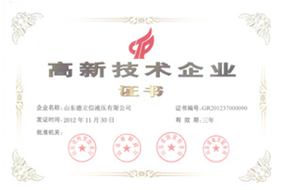 國家級高新技術(shù)企業(yè)