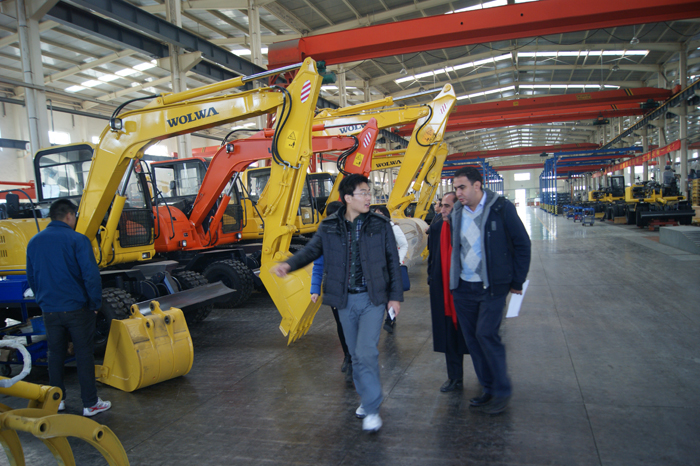 埃及客戶訪問沃爾華集團