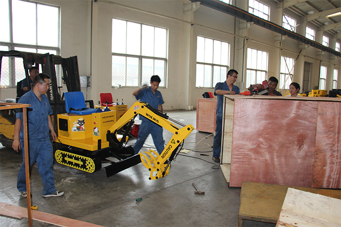 沃爾華集團兒童游樂設備產品行業首次出口