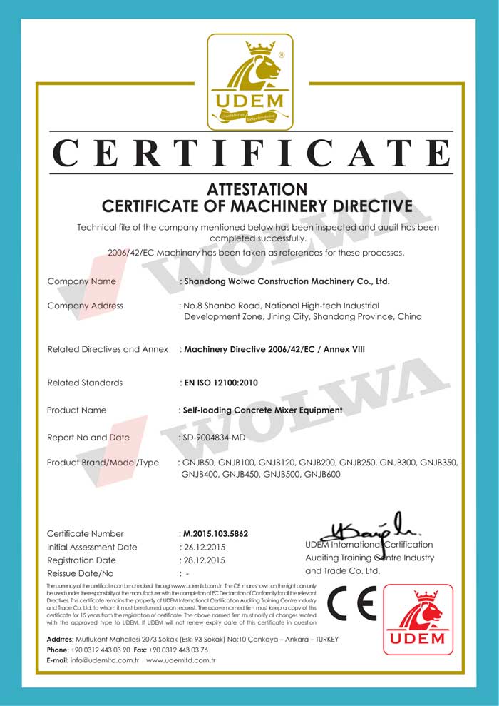 沃爾華系列自動(dòng)上料車順利通過歐盟CE認(rèn)證 沃爾華系列自動(dòng)上料車順利通過歐盟CE認(rèn)證