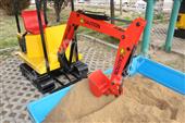 180度旋轉兒童游樂挖掘機-單人