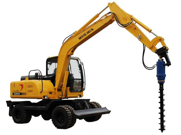 螺旋鉆機作業(yè)圖