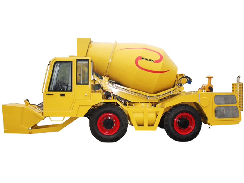 流動式攪拌車實(shí)物圖1