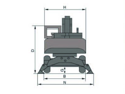 DLS190-9A輪式液壓挖掘機(jī)產(chǎn)品外形尺寸2